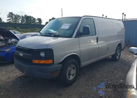 2008 Chevrolet Express Work Van из США, поврежденный, VIN 1GCGG25C981158237